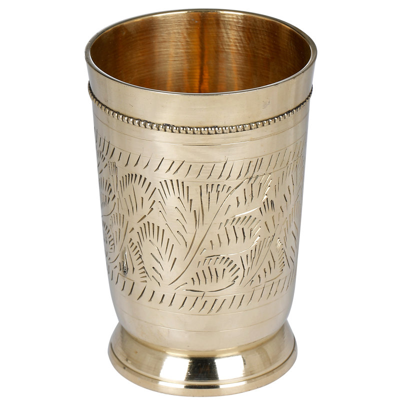 Laiton, verre de designer