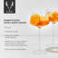 Coup de verre 16 oz raye amaro spritz