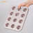 CHEFMADE Non-Stick 12-Cavity Mini Canele Mold Cake Pan