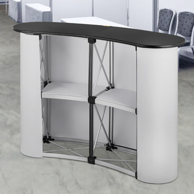 38.5'' H x 51'' W Metal Retail Counter