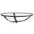 12 Inch Crackle Birdbath with Rail Mount Bracket-1815896427