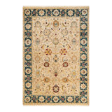 Classic One-of-a-Kind 6' 1" X 8' 10" Hand Knotted Area Rug