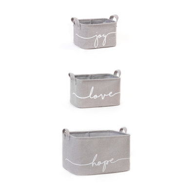 Water Hyacinth Laundry Set