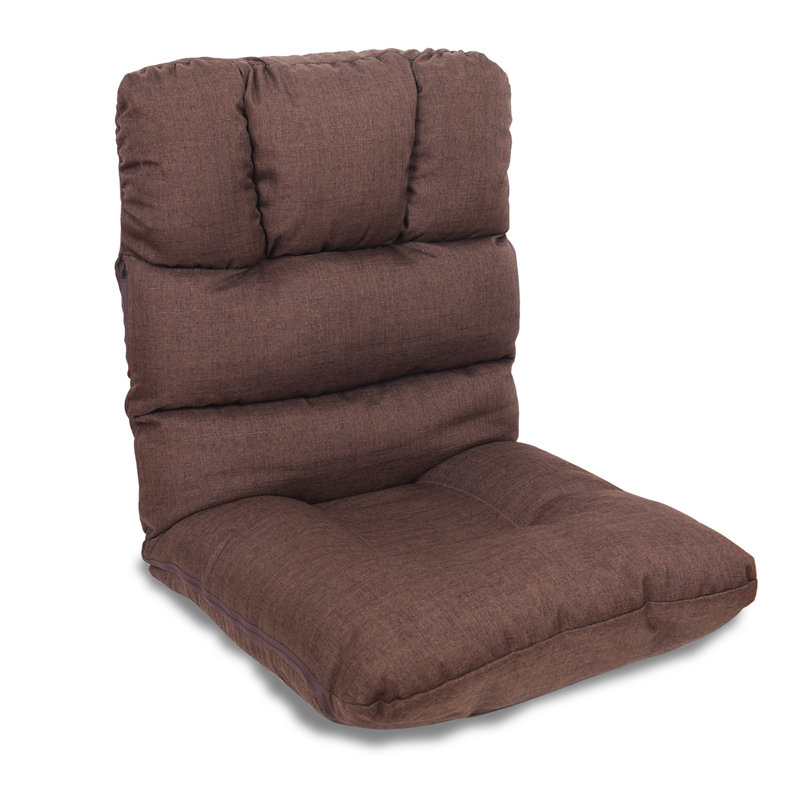 Trule Adjustable Reclining Floor Game Chair, Coffee