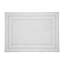 White Rectangle Shine Placemats