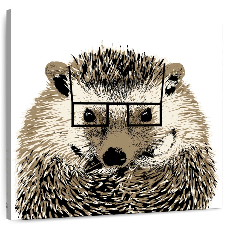 Good Looking Hedgehog, 16" H x 16" W