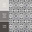 Merzoni 18" x 18" Porcelain Patterned Wall & Floor Tile
