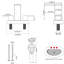Robinet de salle de bain Waterfall
