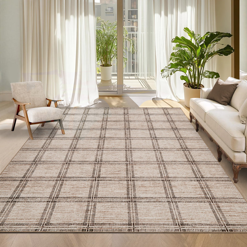 Area Rug, Rectangle 160 x 230 cm, Tan