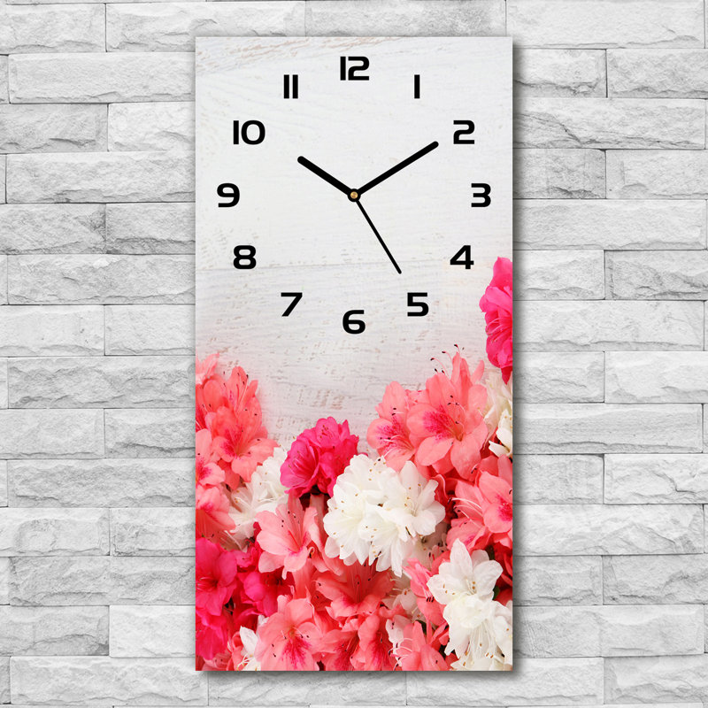 Jacquelyne Glass Wall Clock