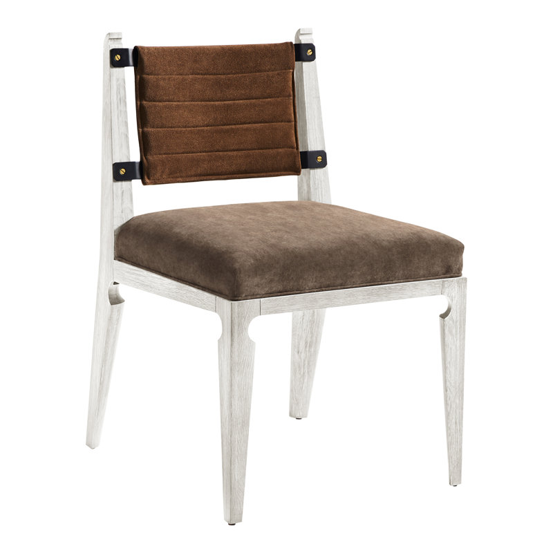 Thom Filicia Home Gifford Side Chair, Casa Blanca, Nadia Earth