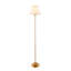 Burley Rechargeable and Ivy 25cm vintage white shade Floor Light