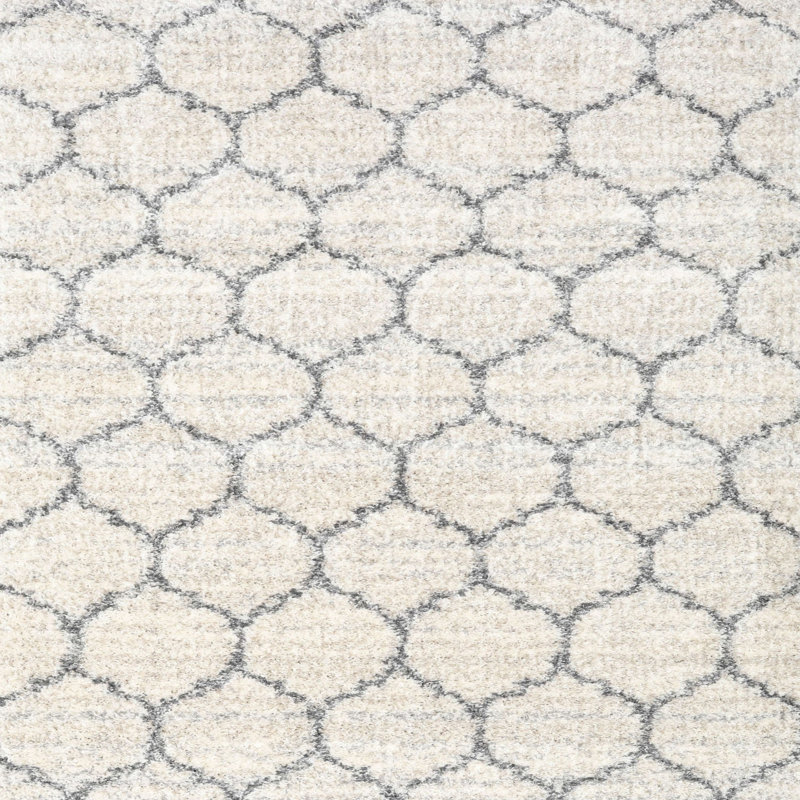 Geometric Indoor Rug, Square 7' x 7'
