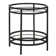 Robillard Glass Tray Top End Table