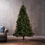 Arbre de Noël 7 pi, 500 - Ul, support en fer stable, 48 po de diamètre, 84 po de hauteur, assemblage requis x 84 po