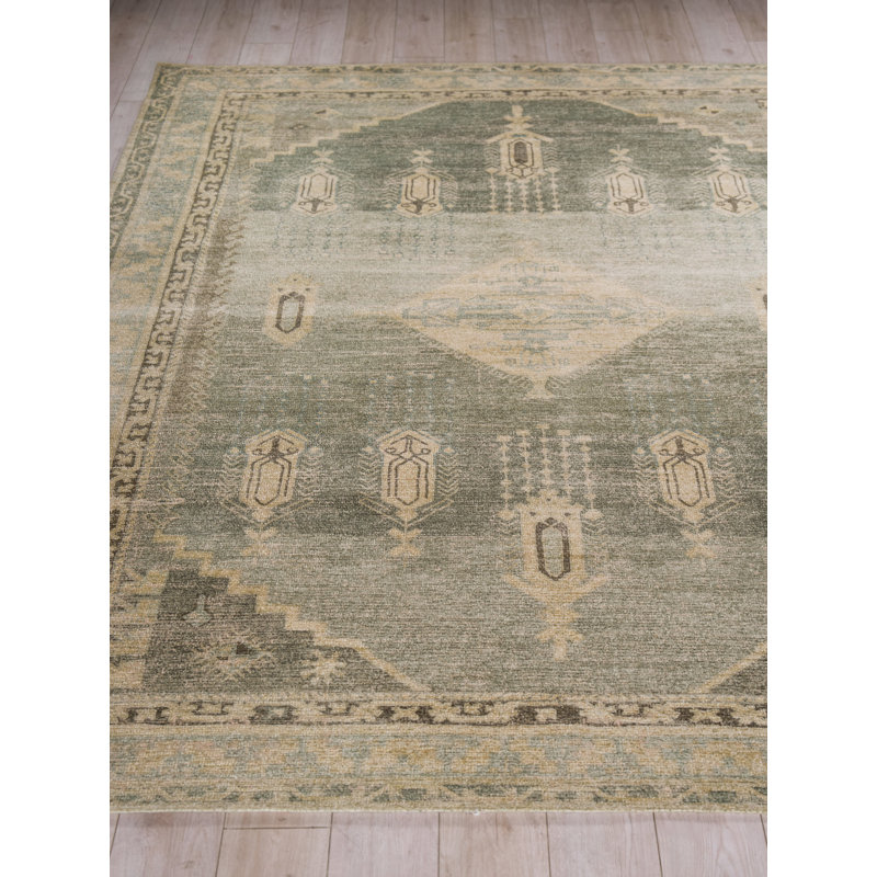 Estate handloomed PET Gray/Beige Area Rug, 9'X12'