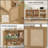 Natural Rattan 3-Door Large Console Cabinet for Entryway, Living Room & Kitchen Storage-2117074497