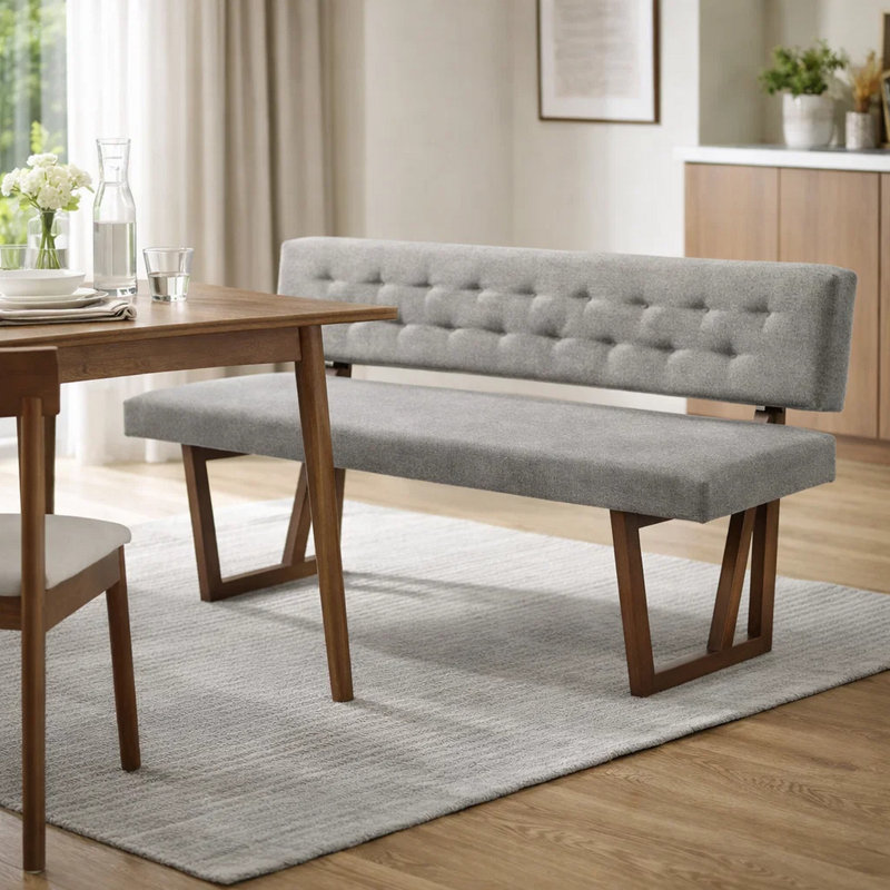 Fabric Upholstered Bench