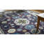 Tapis mauve en laine noué à la main à motif floral traditionnel traditionnel et traditionnel-1128776533