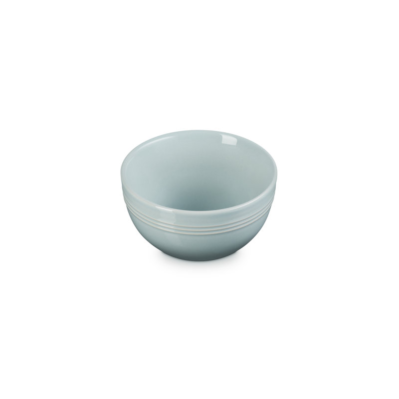 Le Creuset Stoneware Coupe Snack Bowl, Blue, 12cm