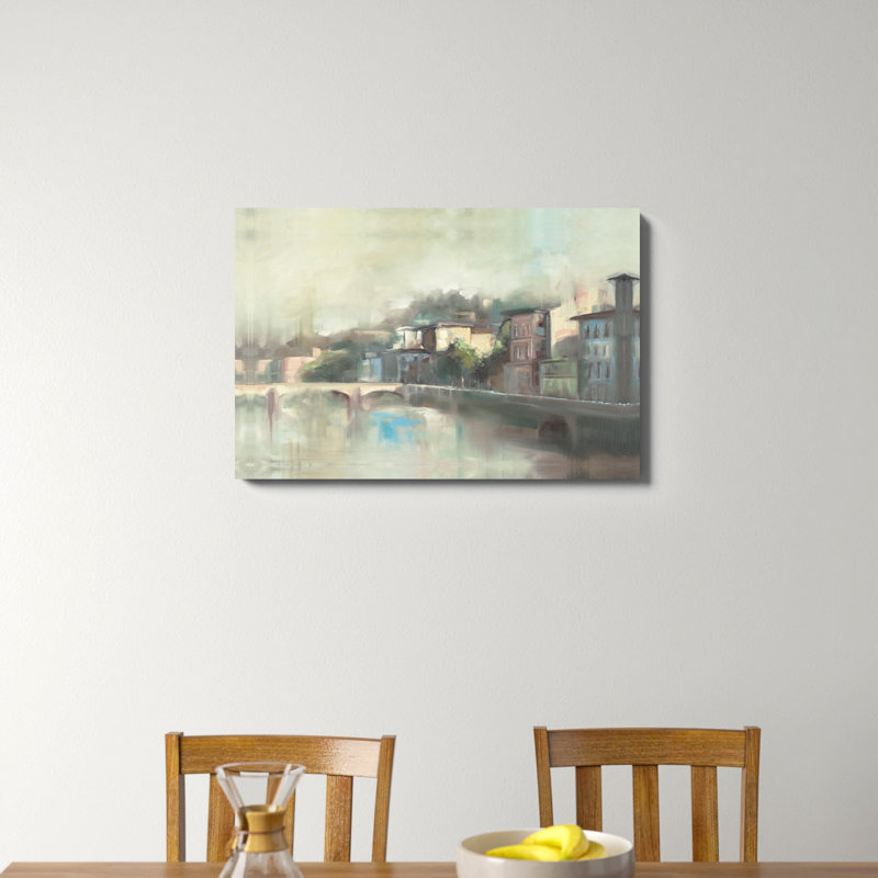Waterside Homes - Reproduction d'art sur toile tendue, H 24 po x l 36 po