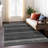 Machine Washable Indoor/Outdoor Lockway ACN2427 Stripes Rug-1994204612