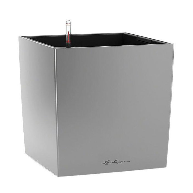 Pot Planter, 50cm H x 50cm W x 50cm D, Red