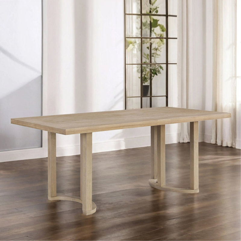 Table à manger 69 pouces (frêne clair)