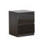 Rishin 2 Drawer High Gloss Bedside Cabinet Unit-254281053