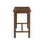 Table bistro en bois d'acacia pour 4 personnes P brossé