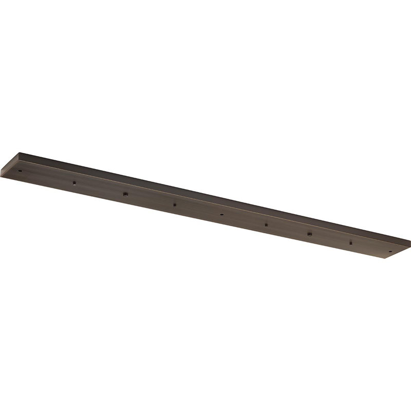 5-Light Canopy Accessory Ceiling Medallion, Antique Bronze