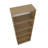 Dam Bookcase With Open Storage And 5 Shelves, Natural Oak And White-1527308422