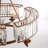 6-Light Dimmable Drum Crystal Chandelier-957311083