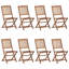 Foldable Outdoor Patio Dining Side Chair