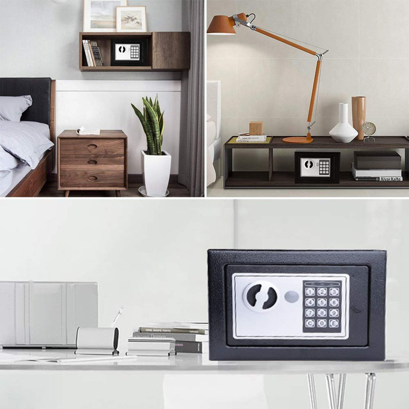 Safe Box Lock, Light Grey