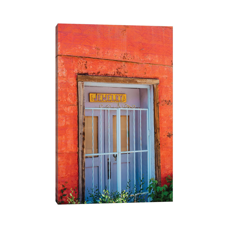 Taos Architecture V by Bethany Young - Print on Canvas, 30.48cm H x 20.32cm W x 1.91cm D, Wrapped Canvas