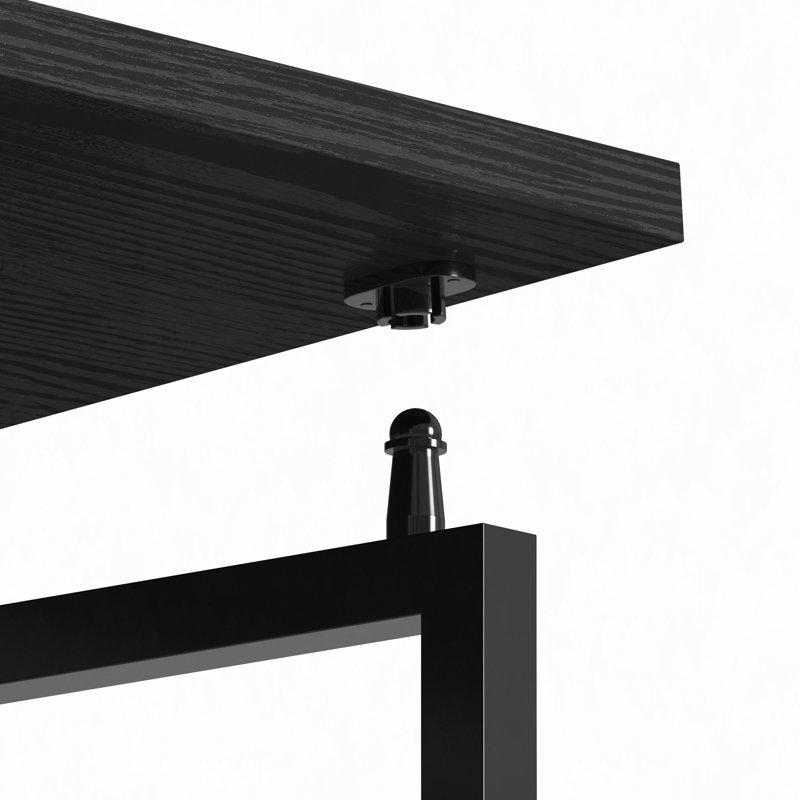 Bureau pliant peu encombrant, Noir