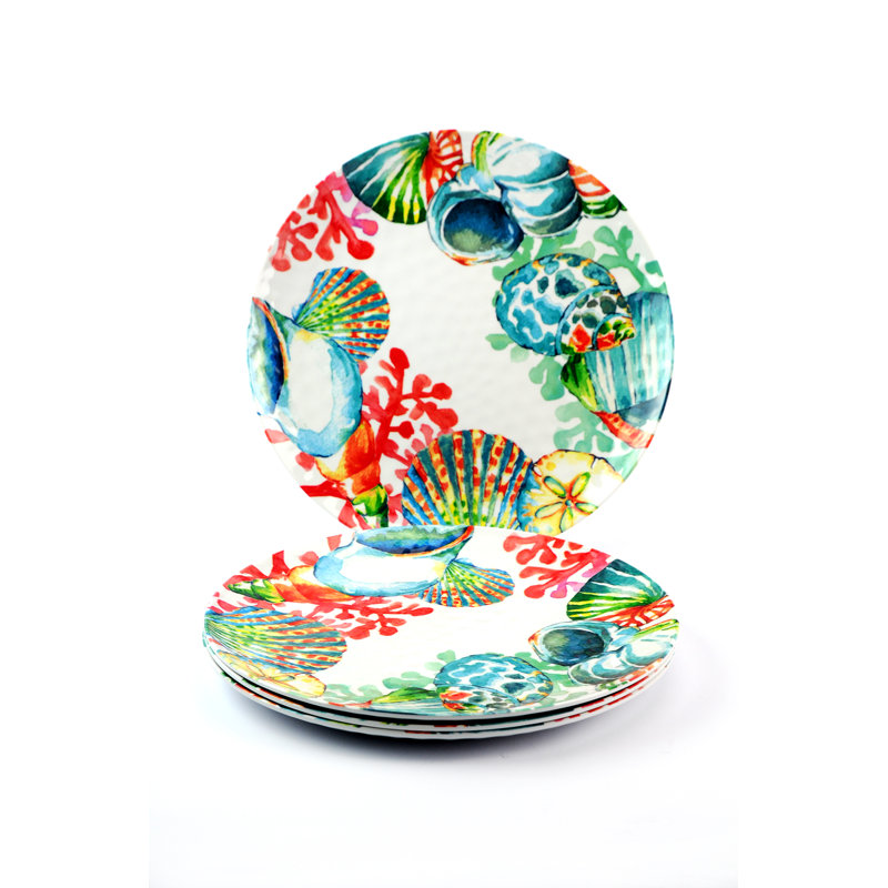 Yessenia Melamine Dinnerware Set 4 Piece - Service for 4