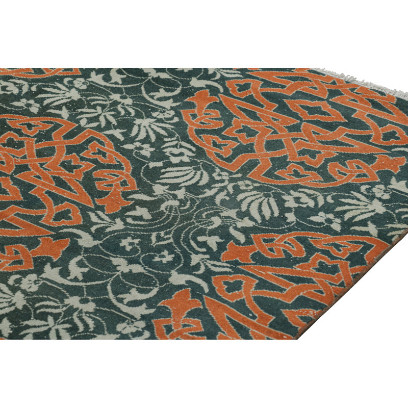 One-of-a-Kind 6'7”x9'3” Hand Knotted Area Rug