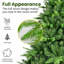 Pre-lit 7ft Christmas Tree, Realistic Pe+pvc, Traditional Elegance, Holiday Ambience