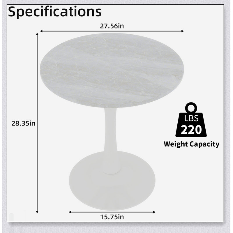 Table basse Mid-Century moderne, compacte et élégante, parfaite pour les petits espaces et les espaces de vie élégants