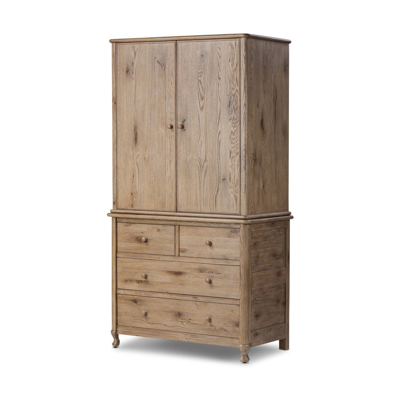 Pika Armoire-weathered Oak 