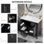 Meuble-lavabo de salle de bain avec lavabo, armoire de salle de bain multifonctionnelle avec portes et tiroirs-1061500041-1061499766
