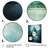 Emerald Blue Pyramid Shapes I-137338948-137338949