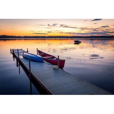 Lake Massapoag - photographie sur toile tendue