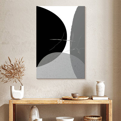 Avery noir gris minimaliste I