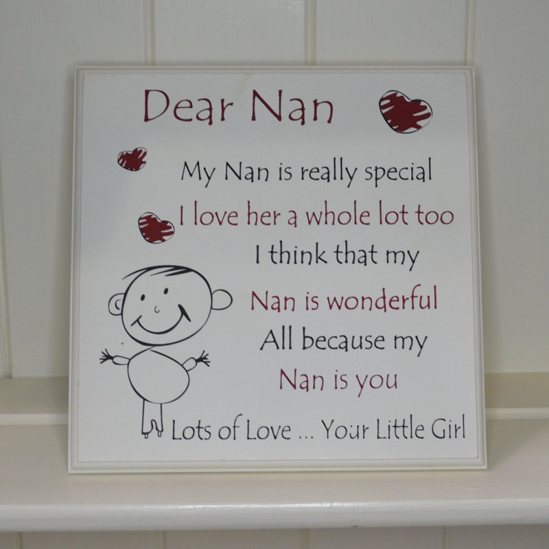 Athisl Text & Numbers Decorative Plaque / Box Sign