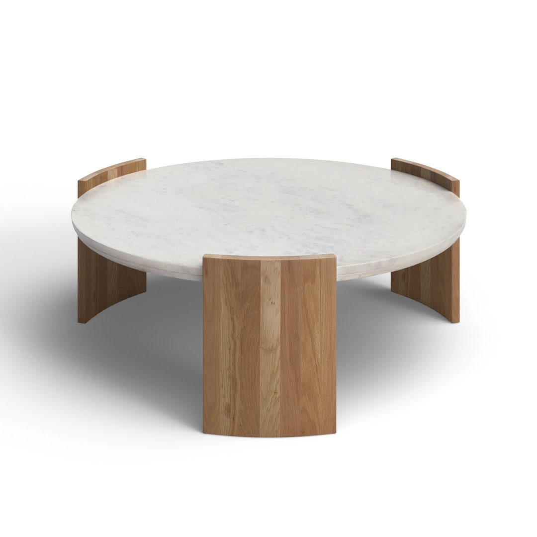 Loreto Marble Top Coffee Table Joss & Main