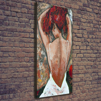 Woman - Wrapped Canvas Print