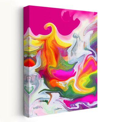 Tourbillons et couleurs liquéfié II, art